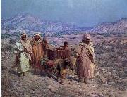 unknow artist Arab or Arabic people and life. Orientalism oil paintings  431 Germany oil painting artist